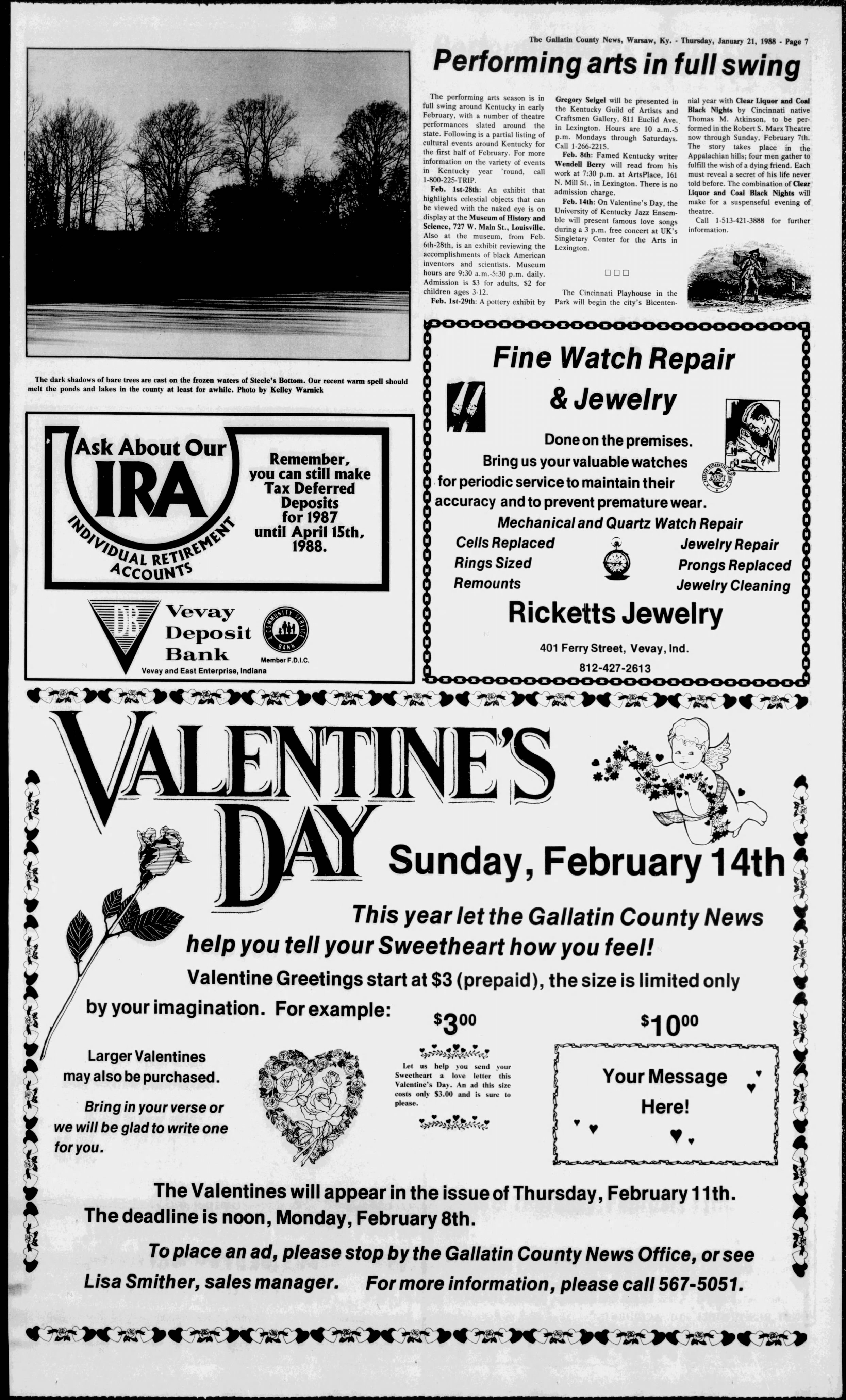 The Gallatin County News, 01/21/1988, p. 7